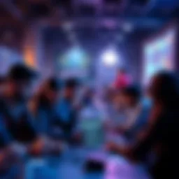 Students collaborating on tech projects during a 36-hour hackathon at Gandhinagar University