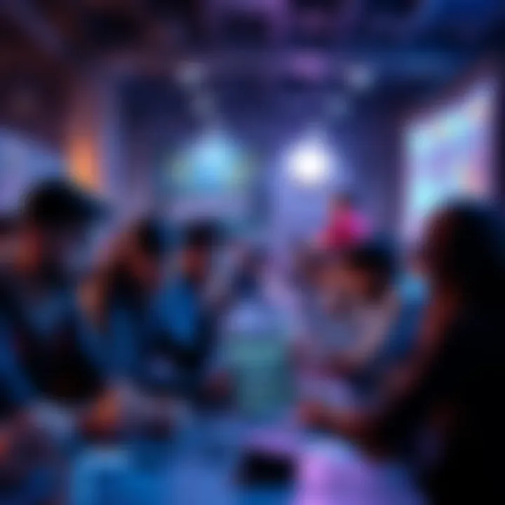 Students collaborating on tech projects during a 36-hour hackathon at Gandhinagar University