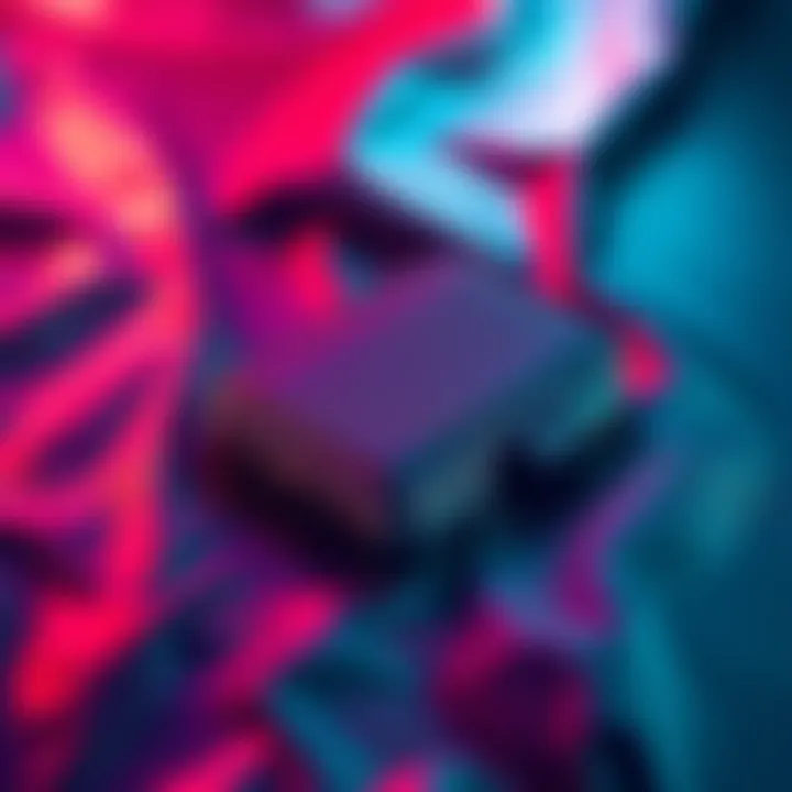 A hardware wallet lying flat with no display, symbolizing the security risks of using devices without screens.