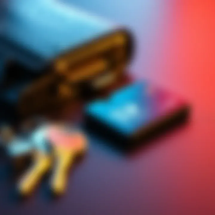 A hardware wallet connected to an SD card, highlighting the risk of exporting private keys.