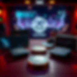 Various hardware wallets displayed on a table with Monero logo