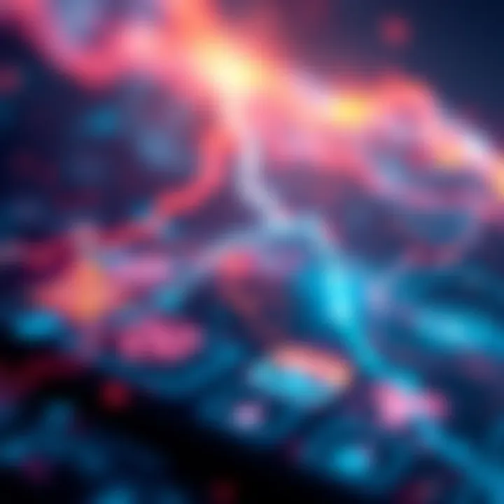 Graphic representation of Harmony erasing transactions to combat token forgery, with digital elements symbolizing integrity and trust.