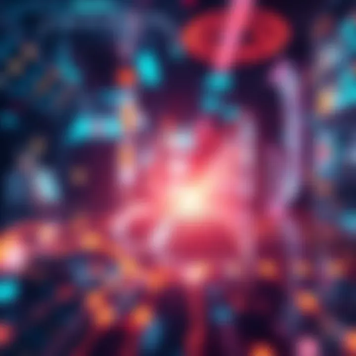 Hashgraph Technology in Korea A visual representation of Hashgraph technology impacting the IT sector in South Korea, featuring digital connections and modern technology elements.