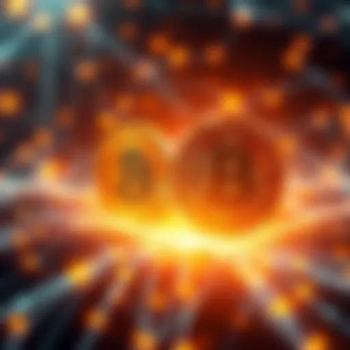 A visual representation showing $HBAR enhancing the $BTC network, symbolizing trust and growth in cryptocurrency.