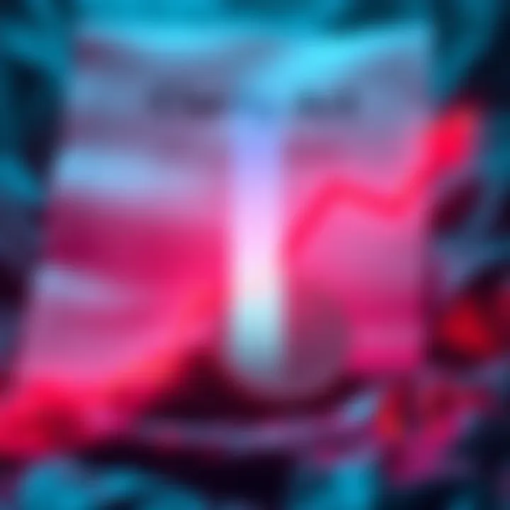 Hbar Price Surge Concept Graph showing an upward trend for Hbar value with a backdrop of the Clarity Act document