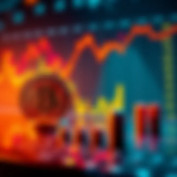 A visual representation of HBAR prices affected by Bitcoin's market dominance, with charts showing price trends and Bitcoin's influence.