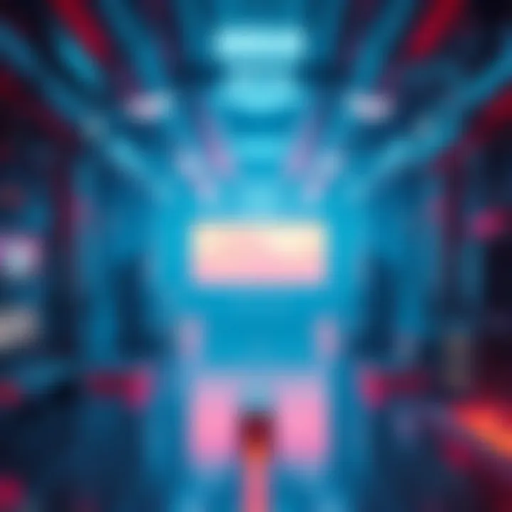 A futuristic scene showing advanced technology inspired by alien concepts, with HBAR branding visible. The image reflects innovation and transformation in various sectors.