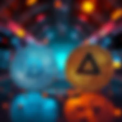 A visual comparison showcasing the unique features and strengths of HBAR and ADA cryptocurrencies for investors