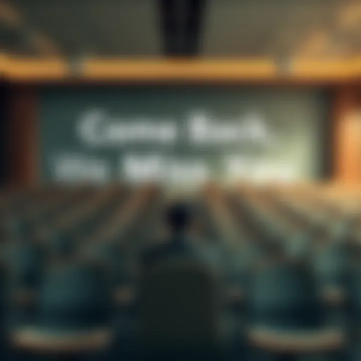 A person sitting alone with a thoughtful expression, surrounded by empty chairs symbolizing absence and longing.
