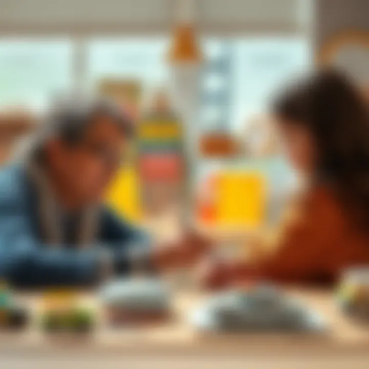 A collection of sentimental designs showcasing the loving bond between a mother and her engineer husband, featuring sketches and models from the 1980s.