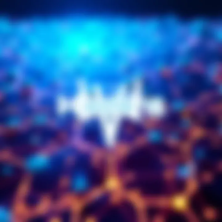 A digital graphic showing the Hedera logo with a backdrop of blockchain elements, symbolizing an upcoming announcement.