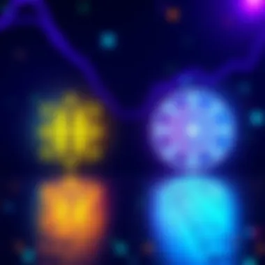 A visual comparing Hedera and Stellar logos, highlighting their competition in the blockchain space