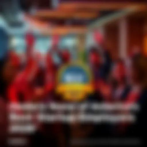 Hedera employees celebrating their recognition as one of America's Best Startup Employers with smiles and applause