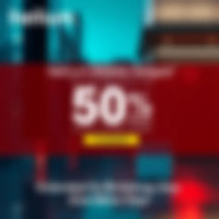 A promotional banner for the Helium Mobile Hotspot sale showing a 50% discount on devices with code FLASH50. Features indoor and outdoor Hotspots.