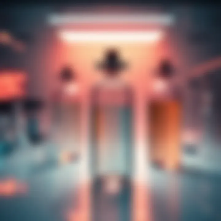 A visual representation of hélium being separated from oxygen in a laboratory setting, showcasing gas cylinders and lab equipment.