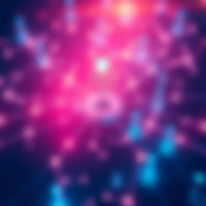 A graphical representation of the Helium telecom network showcasing nodes providing coverage in underserved areas