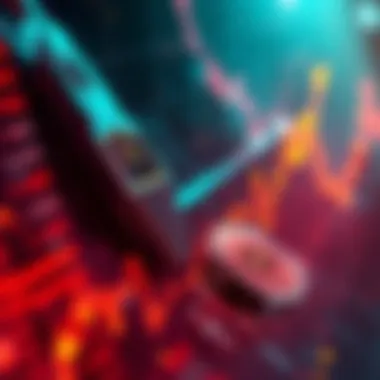 Graph showing forecasts for HEX price with rising trends