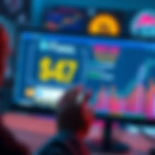 A person looking at a screen showing a $47 transaction fee in cryptocurrency, looking frustrated.