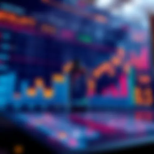 A digital chart displaying historical data trends for prediction markets, with graphs and figures indicating performance over time.