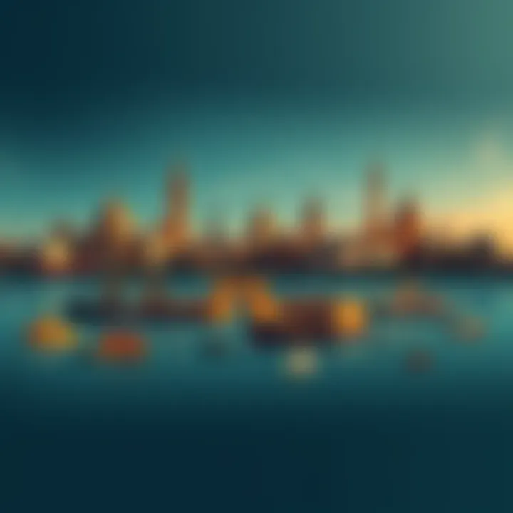 A collage of key historical events showing their influence on modern society with images of landmarks and symbols from various eras.