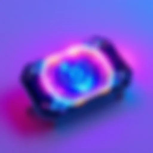 Hologram Trezor from Tampa A unique hologram Trezor with a striking design sent from Tampa, FL, displayed on a clean background.