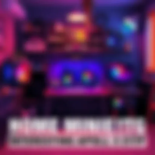 A home mining station featuring the Apollo 3 and Nano 3S devices, showcasing mining equipment in a cozy home environment.