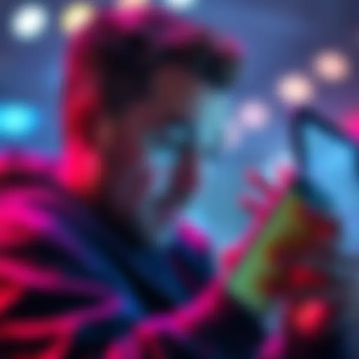 User anxiously checking Honeygain app with a worried expression