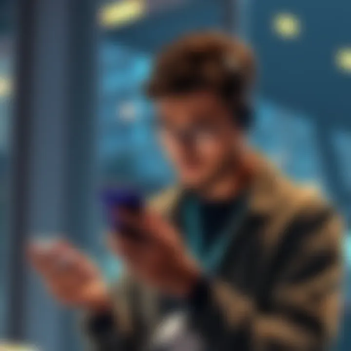 A person looking confused while checking their Honeygain and Jumptask accounts on a smartphone, highlighting the credit transfer problem.