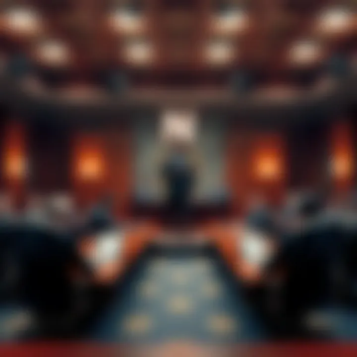 Members of the House discussing a tax framework for Bitcoin and cryptocurrency in a meeting room