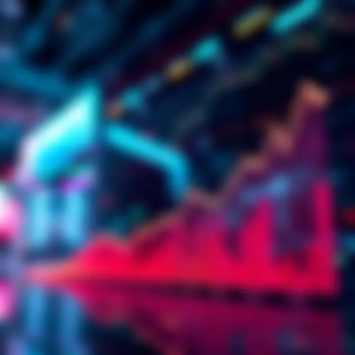 Graph showing increase in Hsuite trading volume on Bitmart