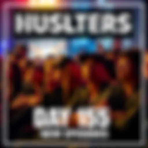 A group of fans anxiously waiting for new episodes of Hustlers Dynasty, showing signs of restlessness and anticipation.