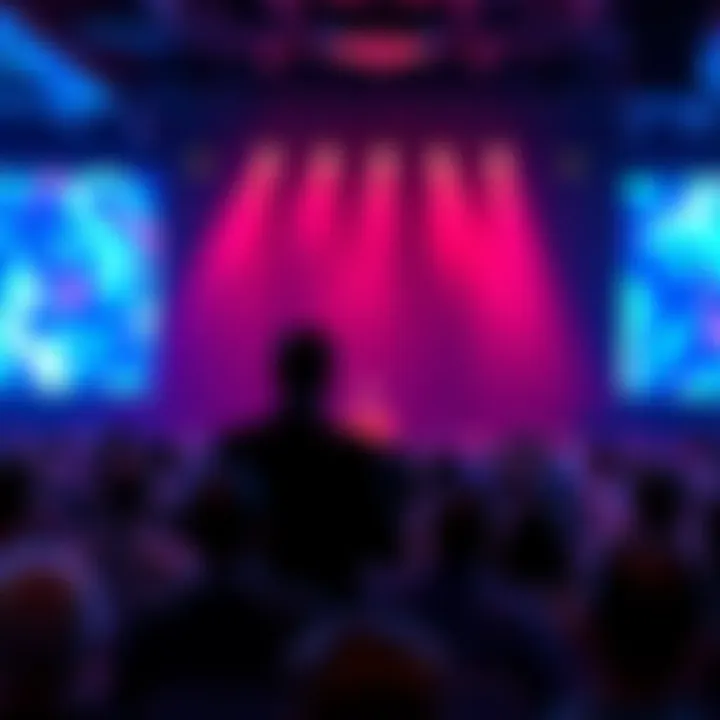 Hydration reveals at Sub0 event A speaker at the Sub0 event announcing new Hydration initiatives to an engaged audience