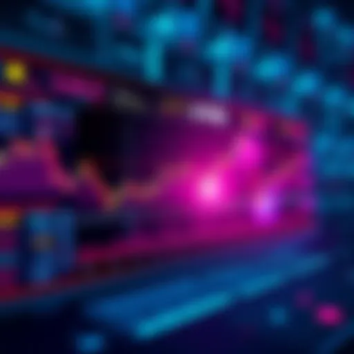 A sleek digital trading interface displaying perpetual contracts and fast transaction options, highlighting the native token HYPE in the crypto market.