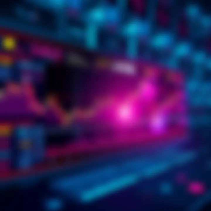 A sleek digital trading interface displaying perpetual contracts and fast transaction options, highlighting the native token HYPE in the crypto market.