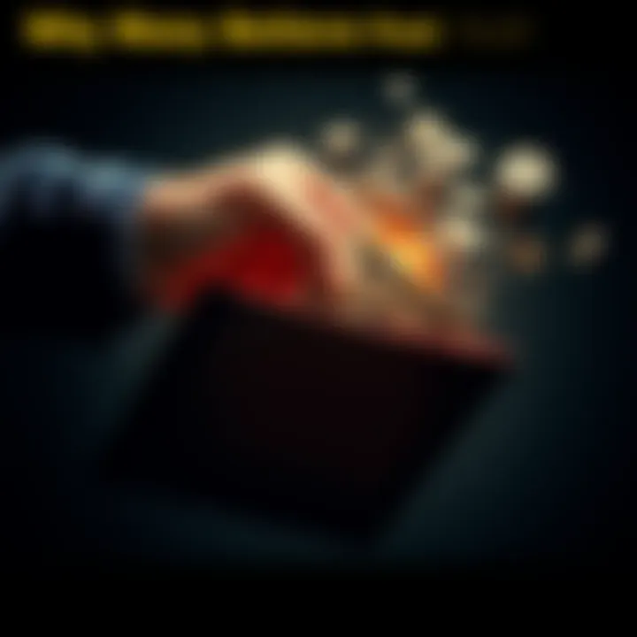 A graphic showing a hand reaching into a wallet, symbolizing inflation as a form of theft of financial resources