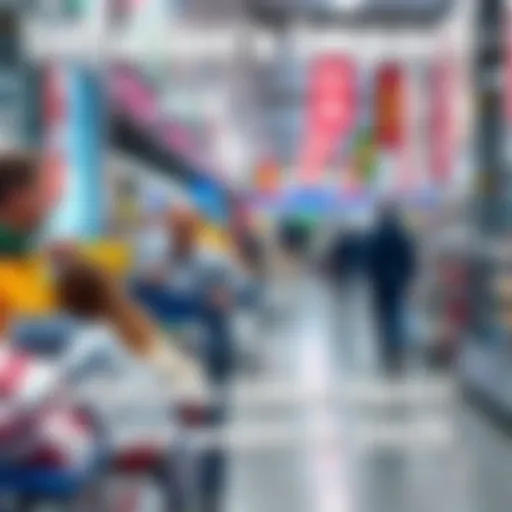 A visual representation of rising prices affecting everyday goods, highlighting the struggle of individuals managing their finances amidst inflation.