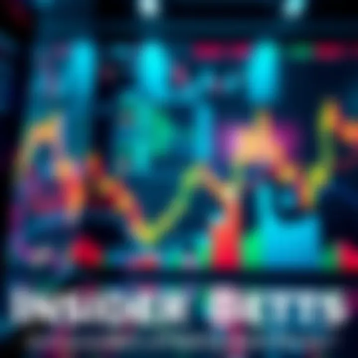 A visual representation of stock market trends and insider trading, showcasing charts and graphs indicating potential investment shifts.