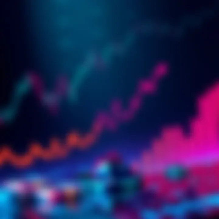 A graph showing rising cryptocurrency investments with focus on Hedera (HBAR) ETF.