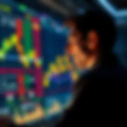 A person looking at stock market charts with excitement, symbolizing investment opportunities for the fourth quarter