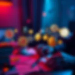 A person weighing investment options between Bitcoin, Ethereum, and various altcoins while sitting at a table with financial documents