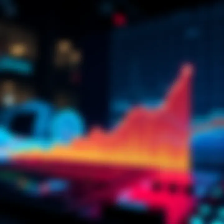 Graph showing growth of a $10,000 investment portfolio over two years with increasing returns