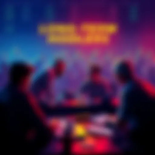 A visual representation of long-term HODLers analyzing the crypto market trends and investment strategies