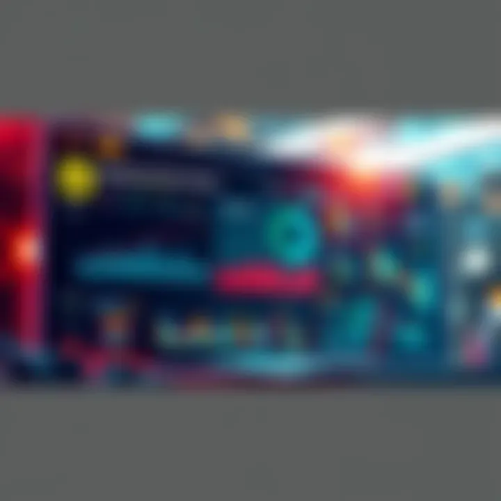 Investment Automation Revolution A visual representation showcasing a digital dashboard filled with portfolio analytics and automated bots, symbolizing advanced investment strategies.