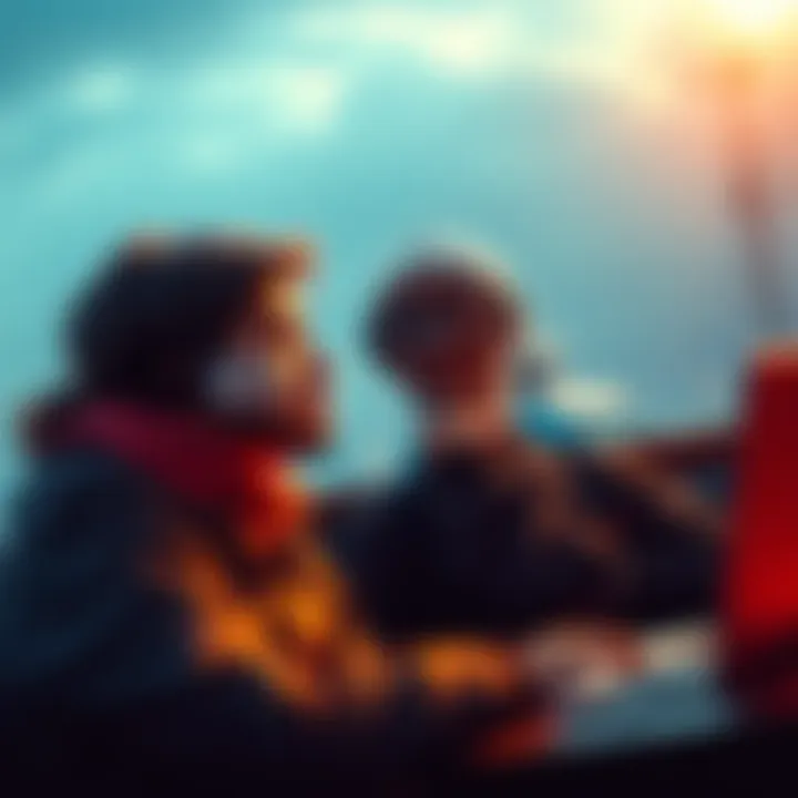 A thoughtful investor contemplating financial strategies for children's education