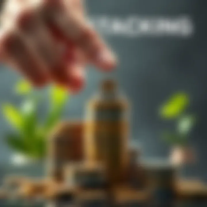 A person stacking coins representing steady investment growth over time.