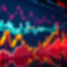 A visual representation of a stock market chart showing fluctuations with upward trends and down periods, symbolizing investment opportunities.