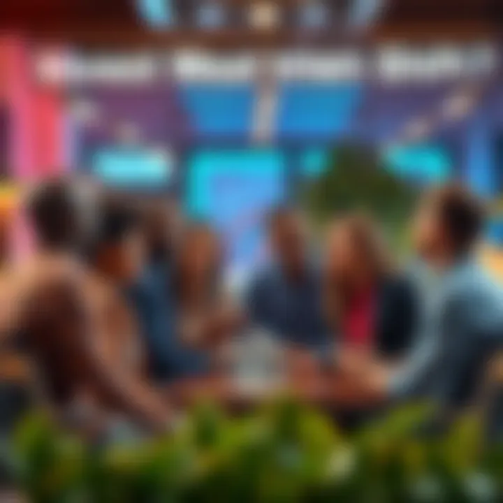 Investment Mindset Shift A diverse group of people discussing investment strategies, focusing on what they contribute rather than expected profits.