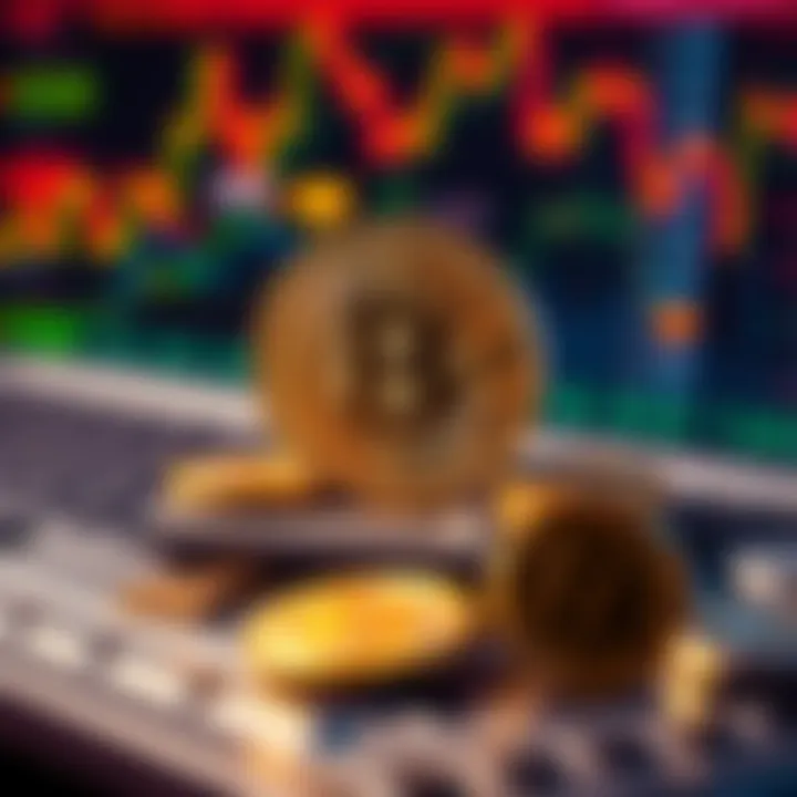 A balanced investment portfolio showing Bitcoin, stocks, and cryptocurrencies