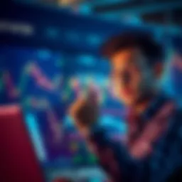 A person looking at stock market charts with a thoughtful expression, reflecting on missed investment opportunities.
