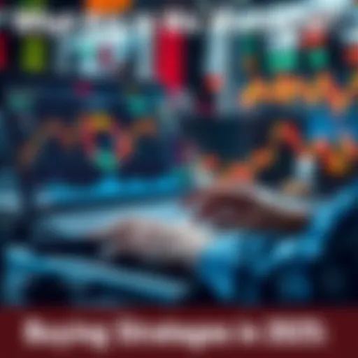 Person analyzing stock prices and investment options on a laptop with charts and graphs